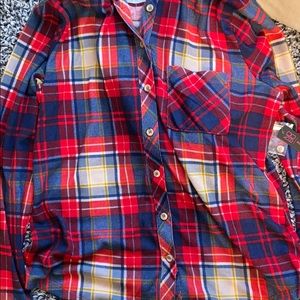 Flannel with Sherpa hood